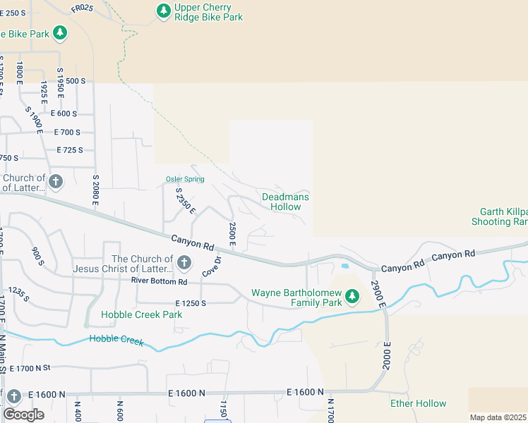 map of restaurants, bars, coffee shops, grocery stores, and more near 2572 Stonebury Loop Road in Springville