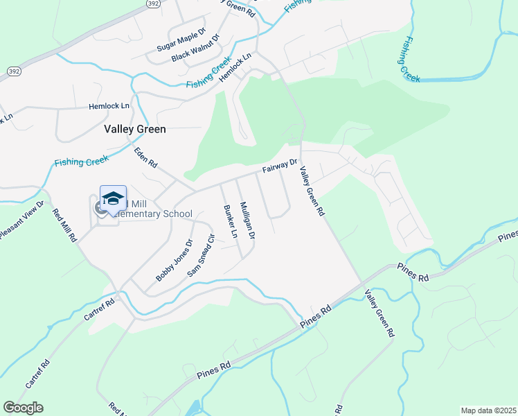 map of restaurants, bars, coffee shops, grocery stores, and more near 100 Wedgewood Circle in Goldsboro