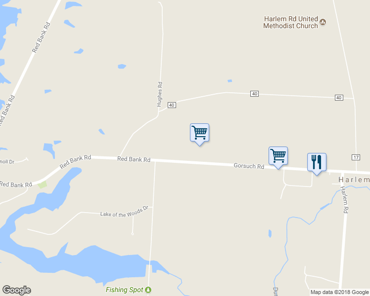 map of restaurants, bars, coffee shops, grocery stores, and more near 10155 Gorsuch Road in Galena