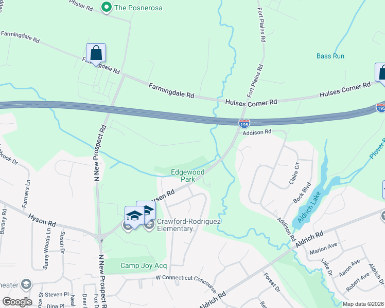 map of restaurants, bars, coffee shops, grocery stores, and more near 1041 Aumack Road in Jackson Township