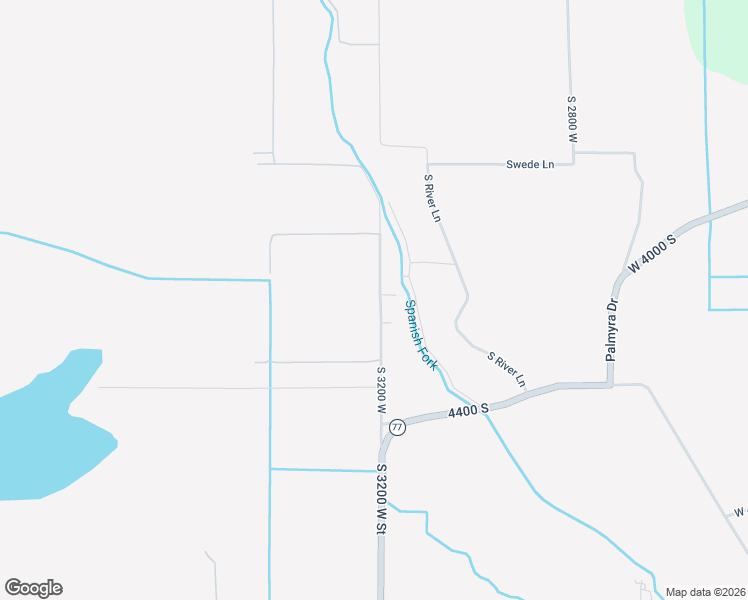 map of restaurants, bars, coffee shops, grocery stores, and more near 4282 3200 West in Spanish Fork