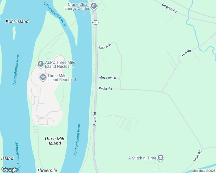 map of restaurants, bars, coffee shops, grocery stores, and more near 1020 Pecks Road in Middletown