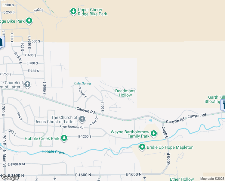 map of restaurants, bars, coffee shops, grocery stores, and more near 971 Stonebury Loop Road in Springville