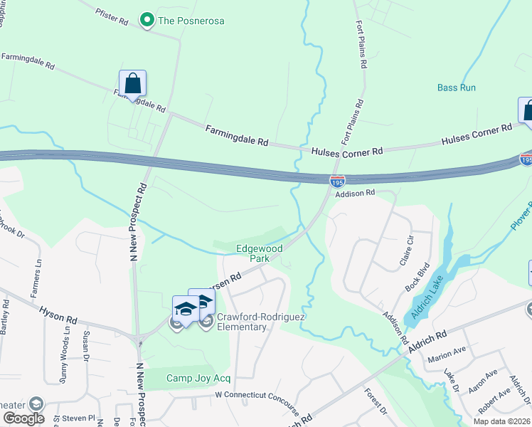 map of restaurants, bars, coffee shops, grocery stores, and more near 1041 Aumack Road in Jackson Township