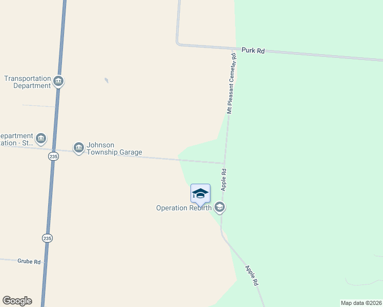 map of restaurants, bars, coffee shops, grocery stores, and more near 1775 Apple Road in Saint Paris