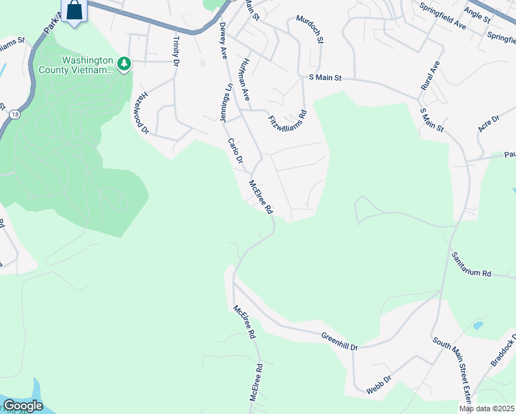 map of restaurants, bars, coffee shops, grocery stores, and more near 29 McElree Road in Washington