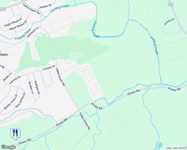 map of restaurants, bars, coffee shops, grocery stores, and more near 11 North Ben Hogan Drive in Goldsboro
