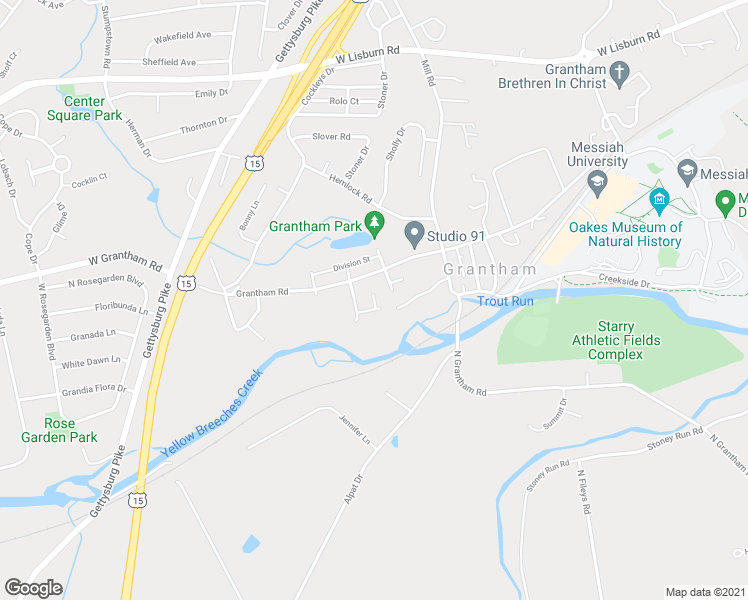 map of restaurants, bars, coffee shops, grocery stores, and more near 2807 Sunset Court in Mechanicsburg