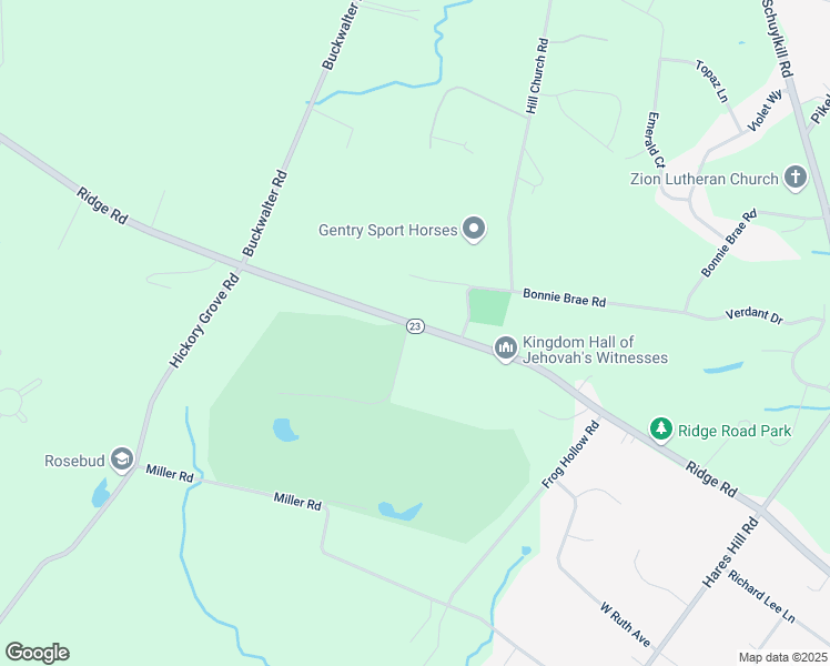 map of restaurants, bars, coffee shops, grocery stores, and more near 128 Ridge Road in Phoenixville