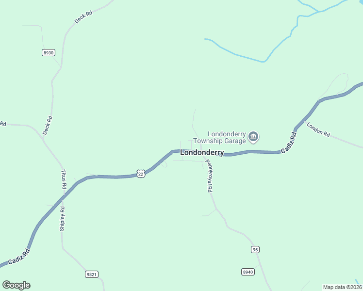 map of restaurants, bars, coffee shops, grocery stores, and more near 23087 Cadiz Road in Freeport