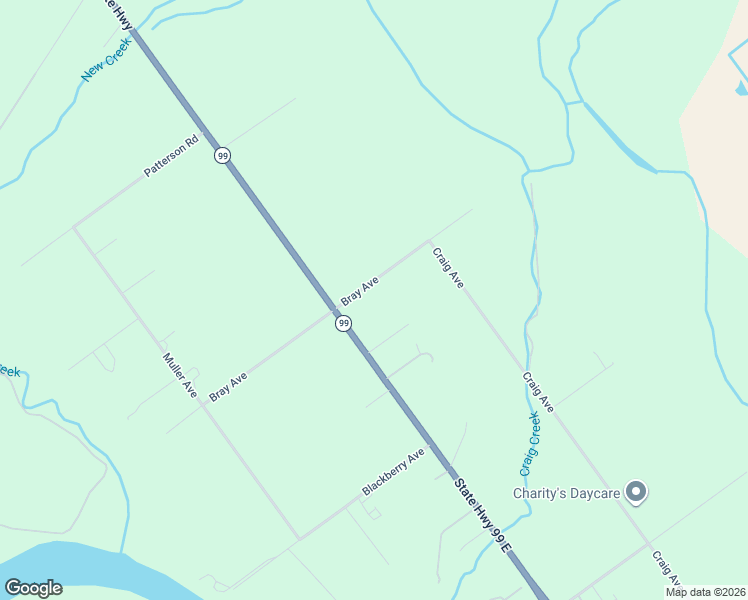 map of restaurants, bars, coffee shops, grocery stores, and more near 24011 Bray Ave in Red Bluff