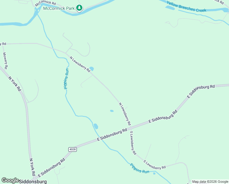 map of restaurants, bars, coffee shops, grocery stores, and more near 80 North Lewisberry Road in Dillsburg