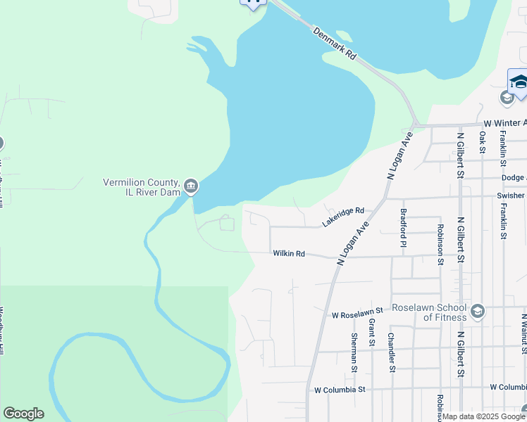 map of restaurants, bars, coffee shops, grocery stores, and more near 1207 Lakeridge Court in Danville