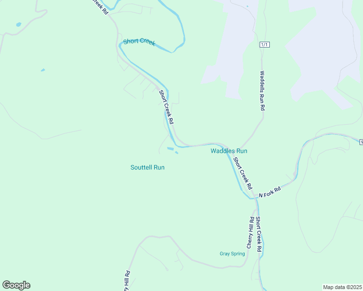 map of restaurants, bars, coffee shops, grocery stores, and more near 1735 Short Creek Road in Wheeling