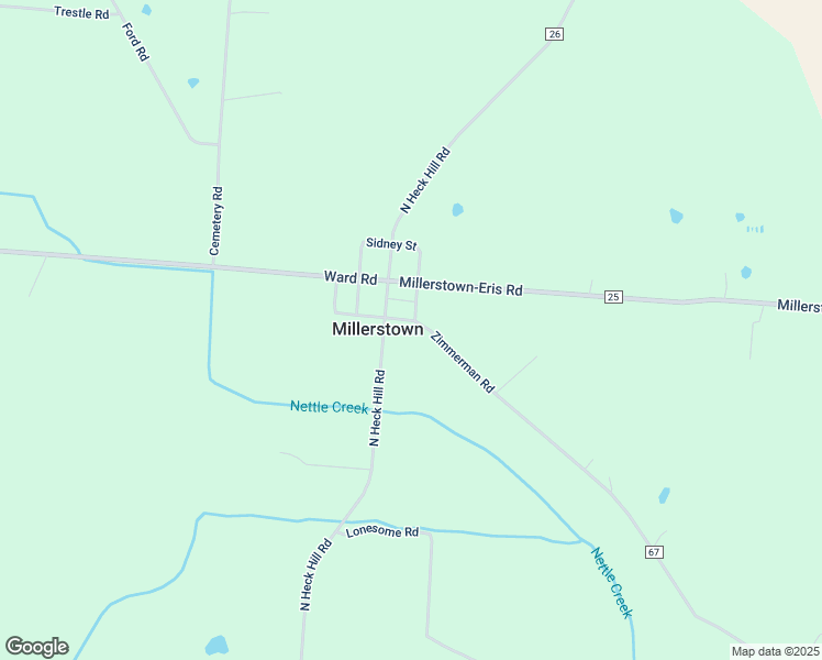 map of restaurants, bars, coffee shops, grocery stores, and more near 8572 Zimmerman Road in Saint Paris