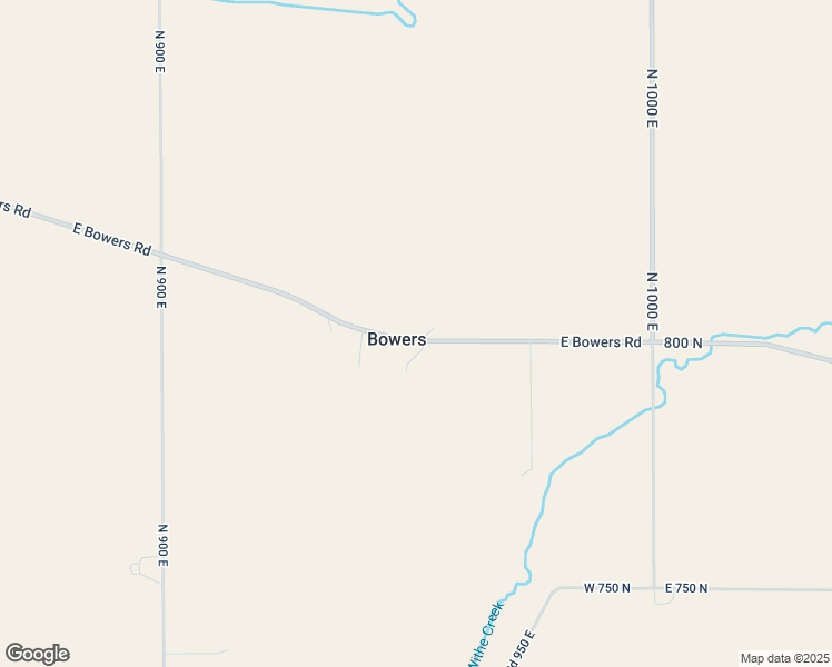 map of restaurants, bars, coffee shops, grocery stores, and more near 9530 East Bowers Road in Darlington