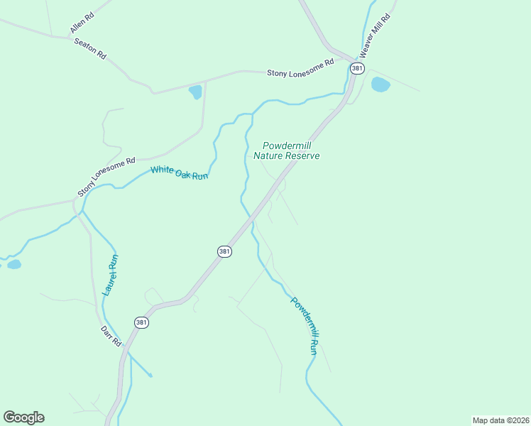 map of restaurants, bars, coffee shops, grocery stores, and more near 1764 Pennsylvania 381 in Rector