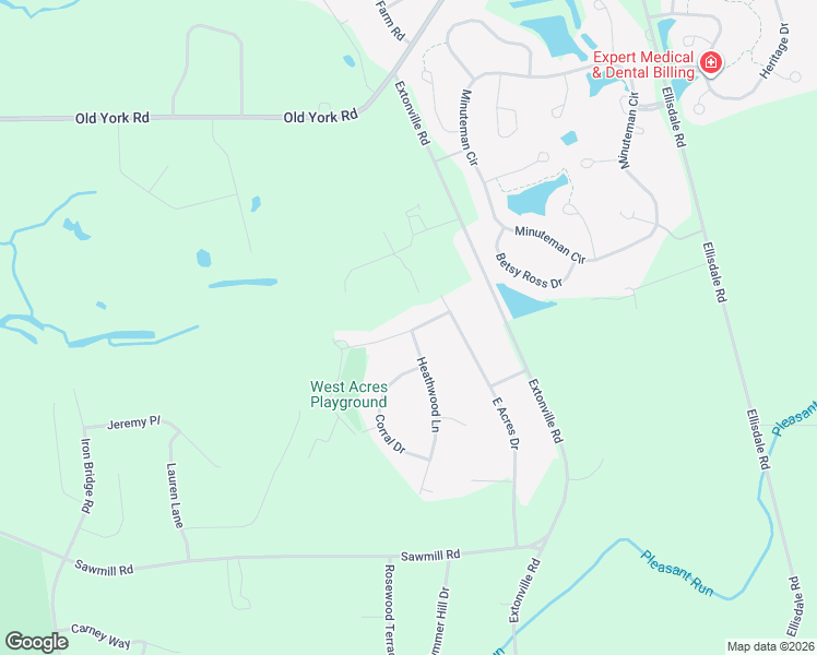 map of restaurants, bars, coffee shops, grocery stores, and more near 11 Old Post Lane in Hamilton Township