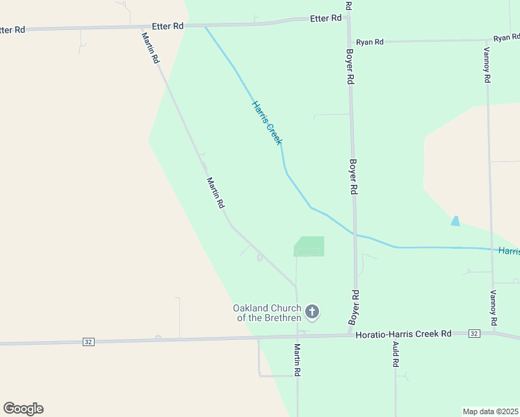 map of restaurants, bars, coffee shops, grocery stores, and more near 8205 Martin Road in Bradford