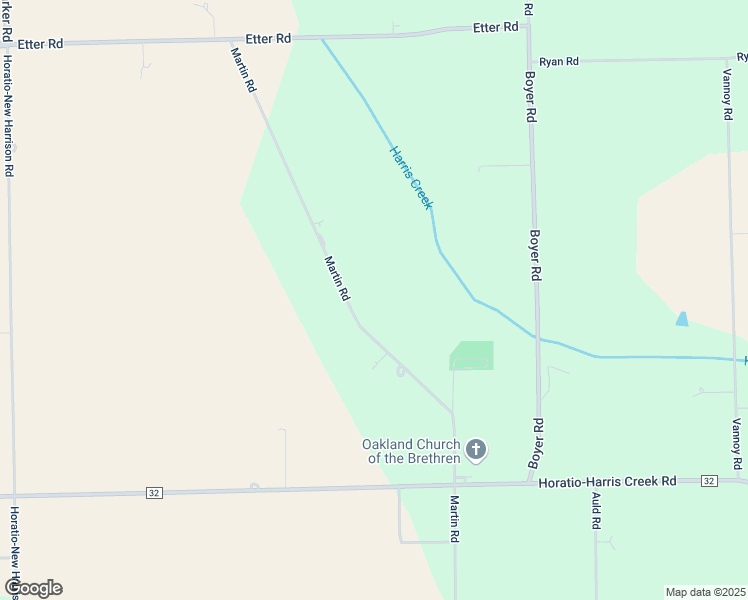 map of restaurants, bars, coffee shops, grocery stores, and more near 8205 Martin Road in Bradford