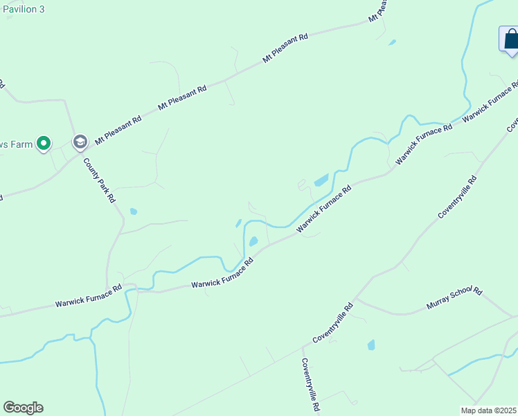 map of restaurants, bars, coffee shops, grocery stores, and more near 1315 Warwick Furnace Road in Pottstown