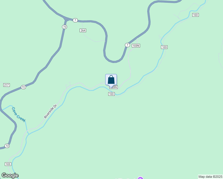 map of restaurants, bars, coffee shops, grocery stores, and more near 2184 Riverside Drive in Lyons