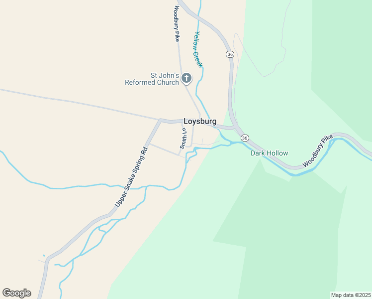 map of restaurants, bars, coffee shops, grocery stores, and more near 118-126 Smith Drive in Loysburg