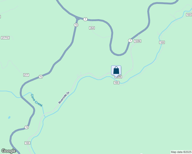 map of restaurants, bars, coffee shops, grocery stores, and more near 2356 Riverside Drive in Lyons