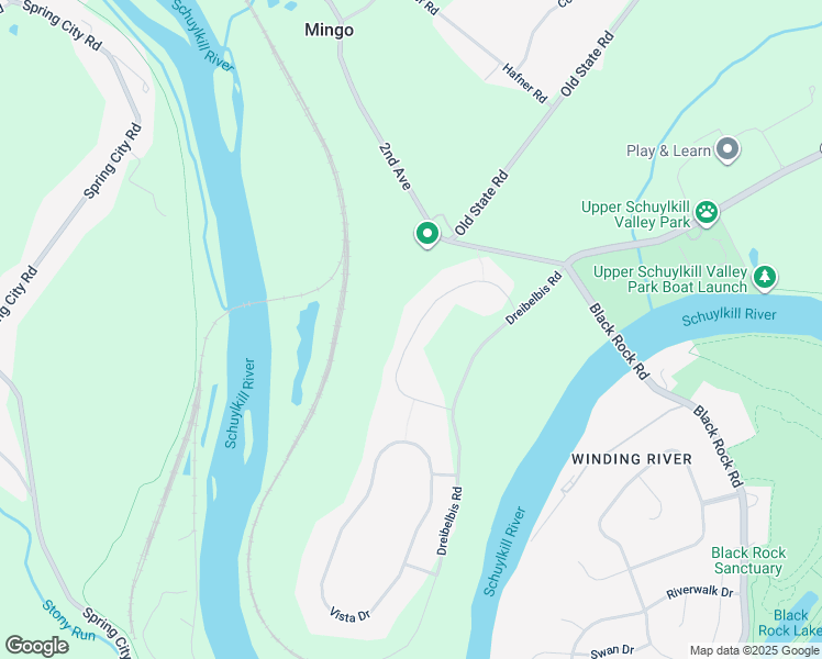 map of restaurants, bars, coffee shops, grocery stores, and more near 122 Bennington Road in Phoenixville