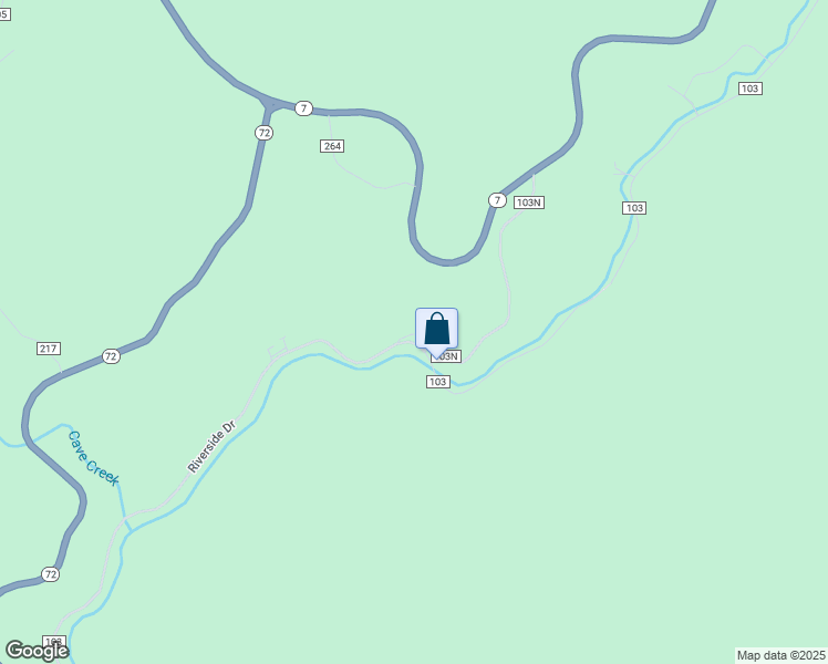 map of restaurants, bars, coffee shops, grocery stores, and more near 2184 Riverside Drive in Lyons