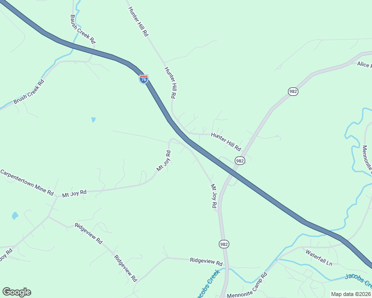 map of restaurants, bars, coffee shops, grocery stores, and more near 171 Mount Joy Road in Mount Pleasant