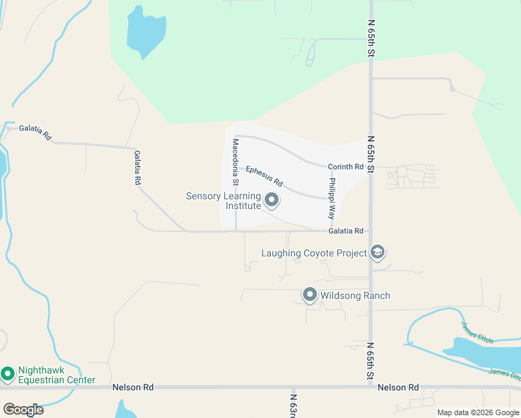 map of restaurants, bars, coffee shops, grocery stores, and more near 6263 Laodicea Road in Longmont