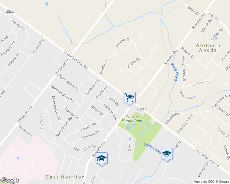 map of restaurants, bars, coffee shops, grocery stores, and more near 515 Township Line Road in Eagleville