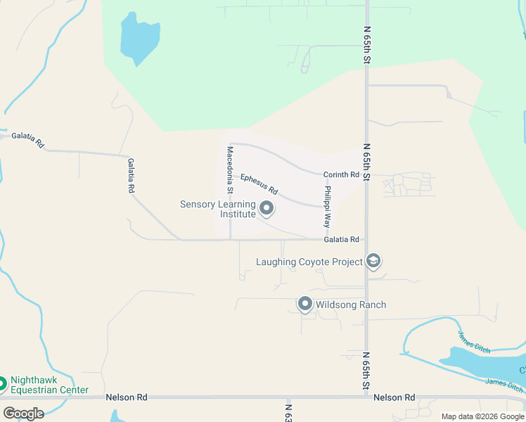 map of restaurants, bars, coffee shops, grocery stores, and more near 6263 Laodicea Road in Longmont