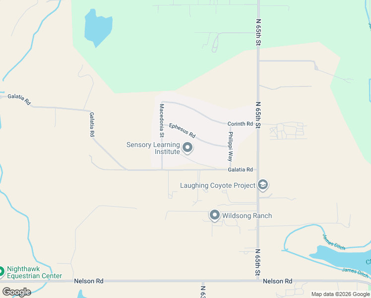 map of restaurants, bars, coffee shops, grocery stores, and more near 6263 Laodicea Road in Longmont