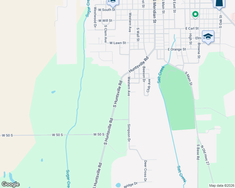 map of restaurants, bars, coffee shops, grocery stores, and more near 844 Western Avenue in Winchester