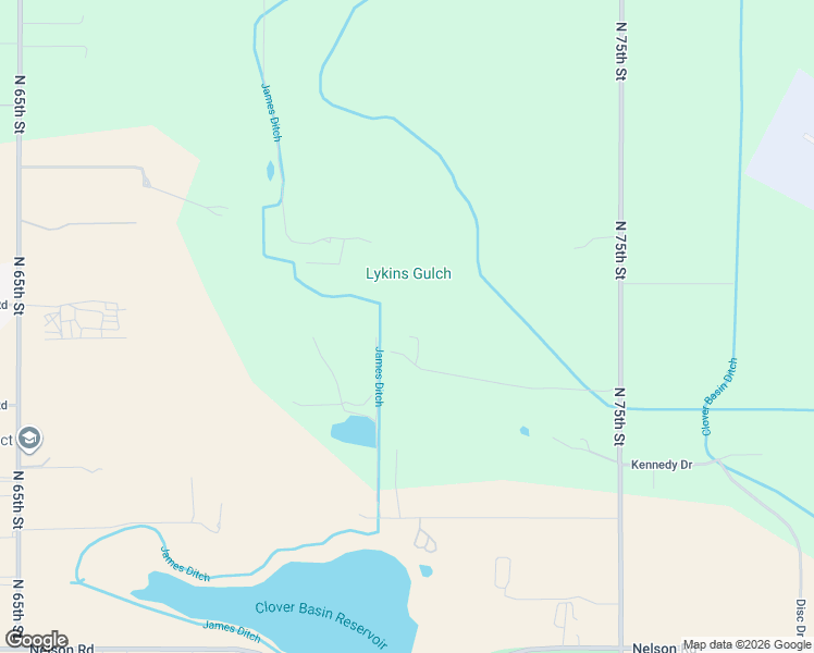 map of restaurants, bars, coffee shops, grocery stores, and more near 7217 Coyote Trail in Longmont