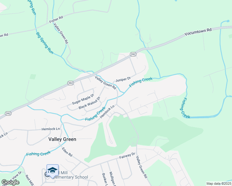 map of restaurants, bars, coffee shops, grocery stores, and more near 1085 Valley Green Road in Goldsboro