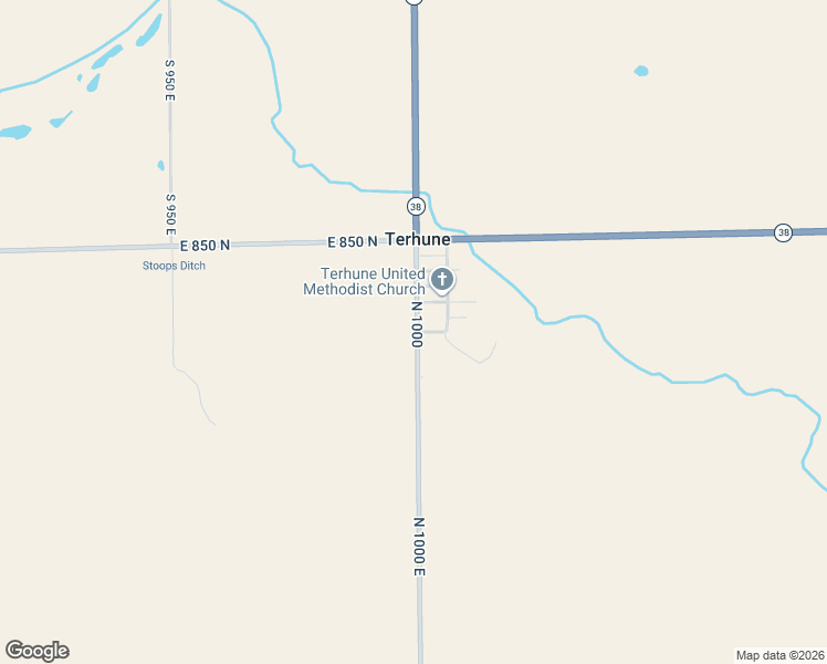 map of restaurants, bars, coffee shops, grocery stores, and more near 8280 1000 East in Sheridan