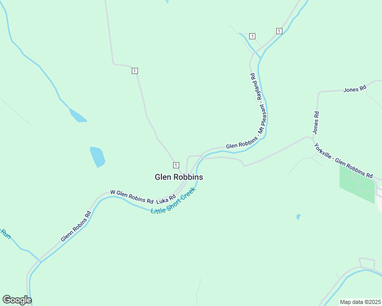 map of restaurants, bars, coffee shops, grocery stores, and more near 3514 County Road 1 in Rayland