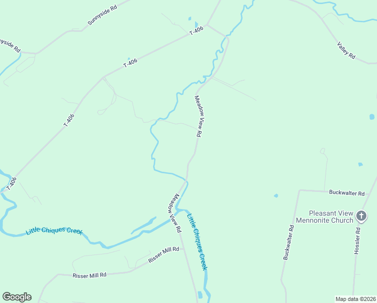map of restaurants, bars, coffee shops, grocery stores, and more near 3534 Meadow View Road in Manheim