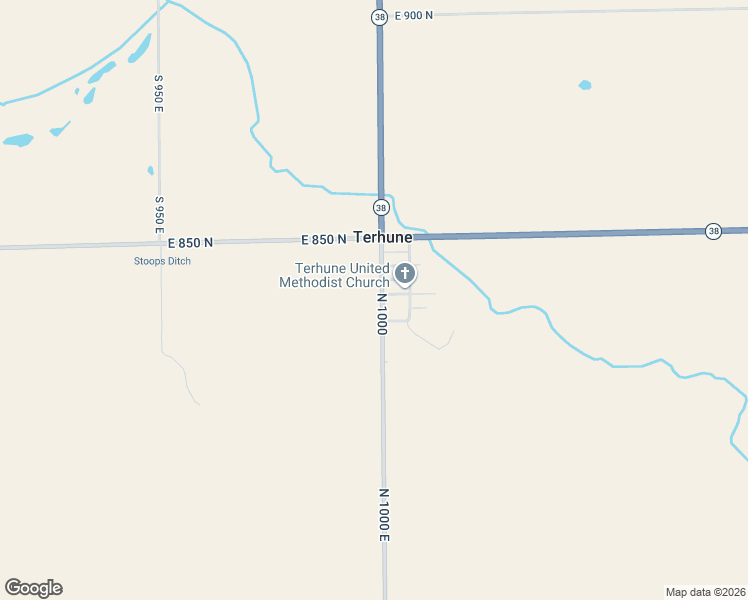 map of restaurants, bars, coffee shops, grocery stores, and more near 8280 1000 East in Sheridan