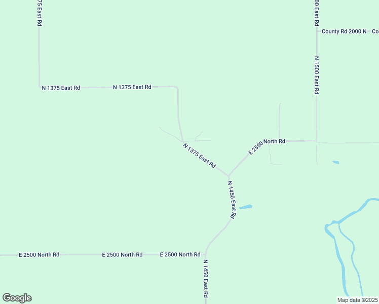 map of restaurants, bars, coffee shops, grocery stores, and more near 2551 North 1450 East Road in Mansfield