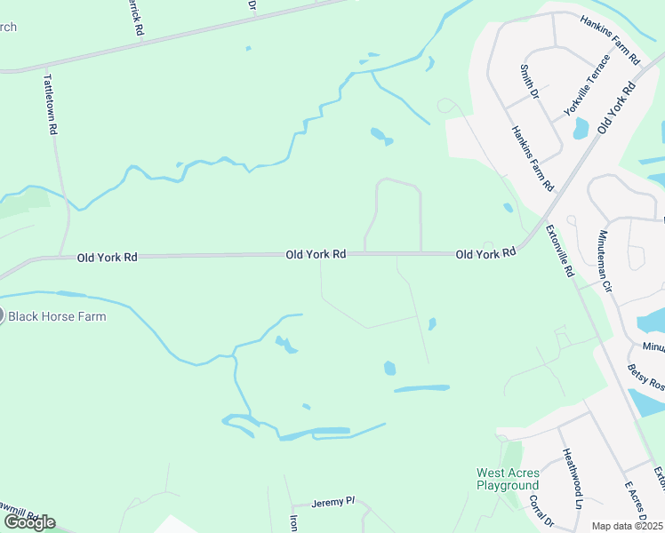 map of restaurants, bars, coffee shops, grocery stores, and more near 395 Old York Road in Hamilton Township