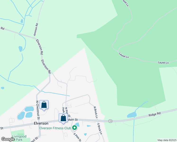 map of restaurants, bars, coffee shops, grocery stores, and more near 177 Blue Rock Hill in Elverson