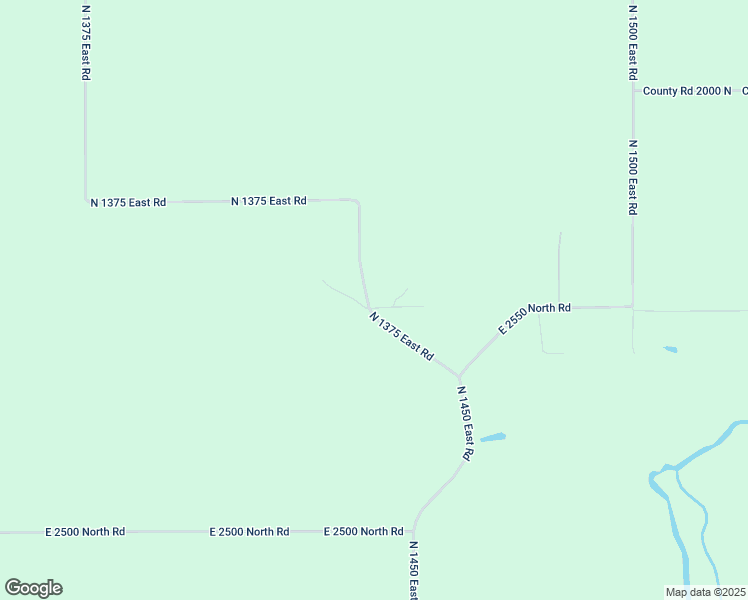 map of restaurants, bars, coffee shops, grocery stores, and more near 2551 North 1450 East Road in Mansfield