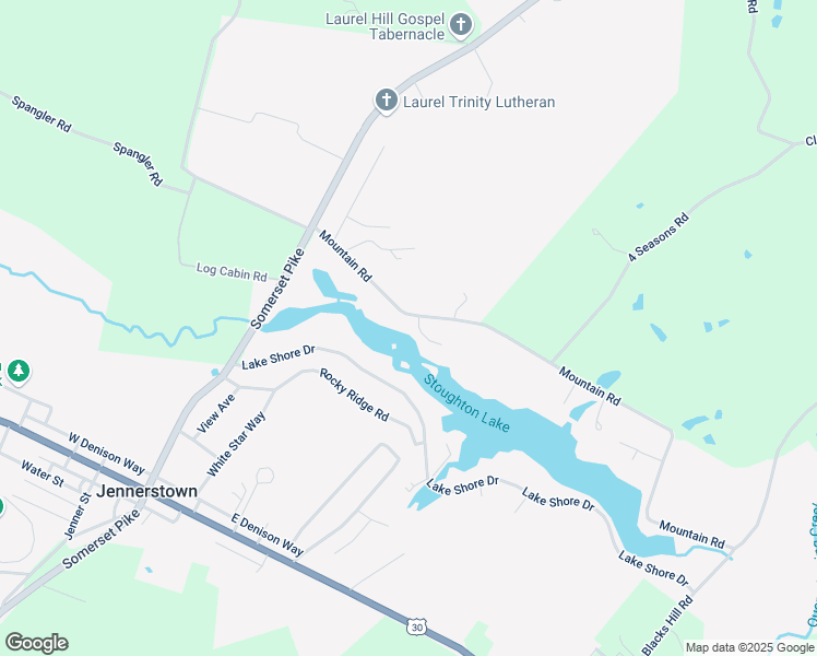 map of restaurants, bars, coffee shops, grocery stores, and more near 109 White Oak Circle in Boswell