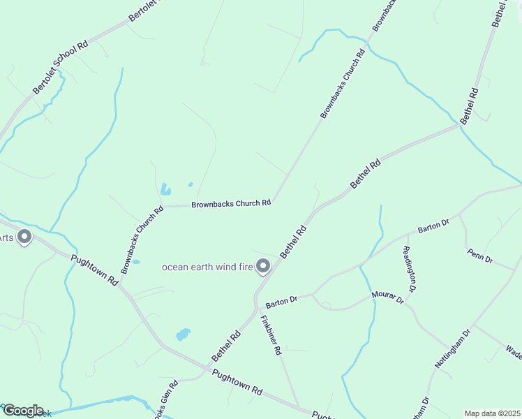 map of restaurants, bars, coffee shops, grocery stores, and more near 212 Brownbacks Church Road in Spring City
