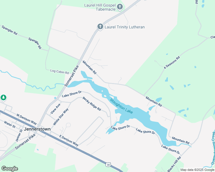 map of restaurants, bars, coffee shops, grocery stores, and more near 109 White Oak Circle in Boswell