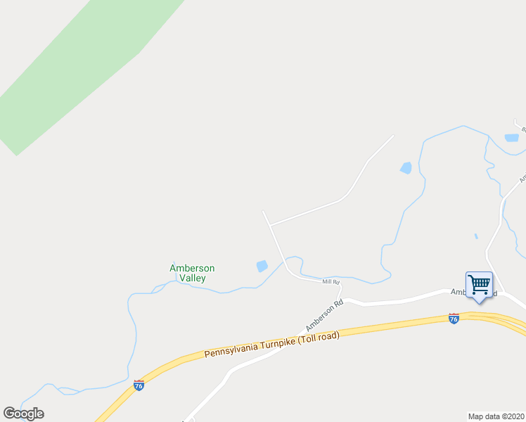map of restaurants, bars, coffee shops, grocery stores, and more near 16894 Mill Road in Spring Run